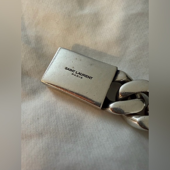 YSL SAINT LAURENT CHOKER NECKLACE - Picture 5 of 8